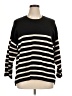 For The Republic Stripes Black Pullover Sweater Size XL - photo 1