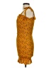Unbranded 100% Rayon Orange Cocktail Dress Size M - photo 5