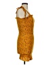 Unbranded 100% Rayon Orange Cocktail Dress Size M - photo 4