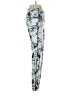 Unbranded Print Silver Active Pants Size XS (estimated) - photo 4