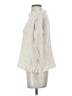 Indigenous 100% Cotton Ivory Yellow Turtleneck Sweater Size XS - photo 5