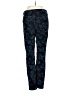 Script Floral Blue Casual Pants Size 26 waist - photo 2