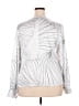 Worthington 100% Polyester Silver 3/4 Sleeve Blouse Size XXL - photo 2