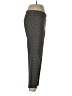 Adrienne Vittadini Argyle Black Casual Pants Size 12 - photo 4