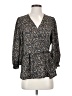 Wishlist Apparel 100% Polyester Black 3/4 Sleeve Blouse Size S - photo 1