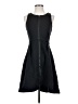 Leifsdottir Argyle Black Cocktail Dress Size 4 - photo 1