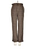 Madewell Plaid Brown Casual Pants Size 0 - photo 1