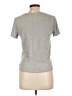 Pink Rose Gray Short Sleeve Top Size L - photo 2