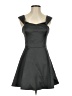 Ten Solid Black Cocktail Dress Size 4 - photo 1