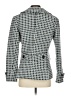 Etcetera Houndstooth Gray Wool Blazer Size 4 - photo 2