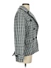 Etcetera Houndstooth Gray Wool Blazer Size 4 - photo 4