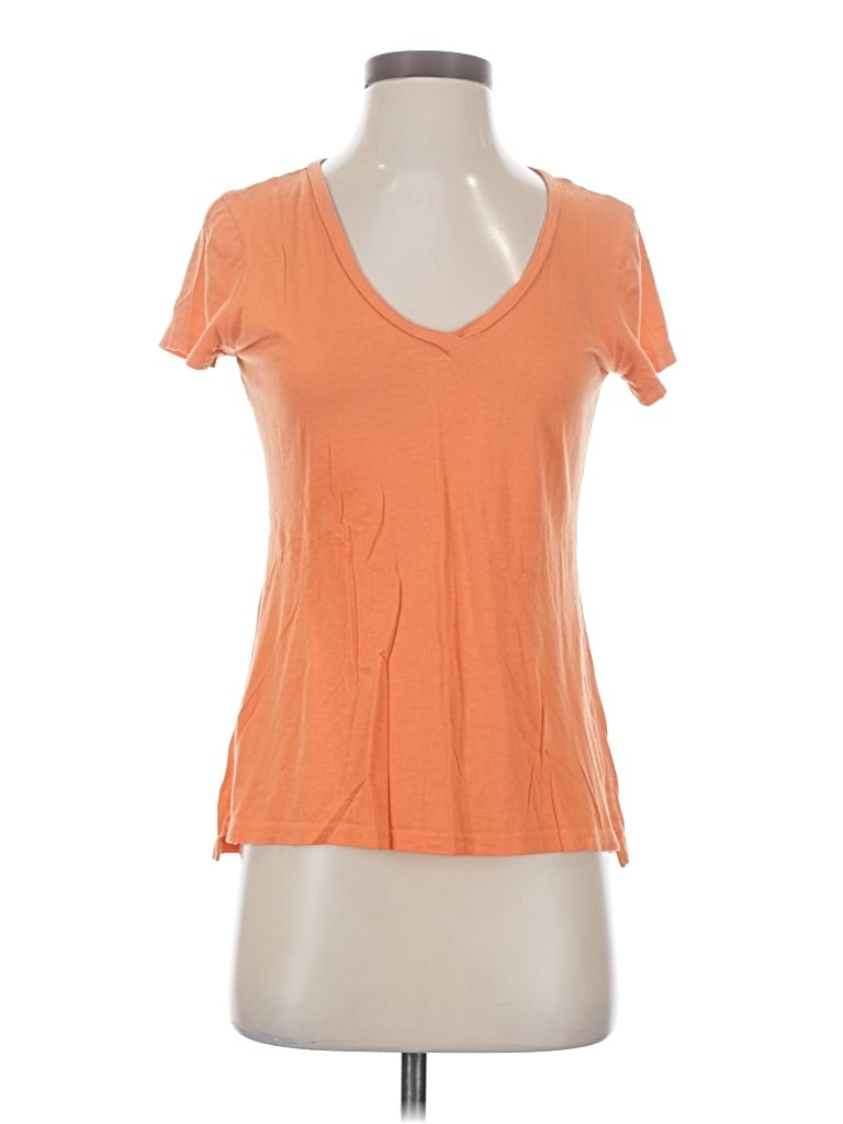 Pre-owned Stem Short Sleeve T-shirt In Orange