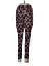 Faded Glory Print Burgundy Leggings Size L - photo 2