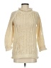 Calypso St. Barth Ivory Turtleneck Sweater Size XS - photo 1