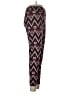 Faded Glory Print Burgundy Leggings Size L - photo 4