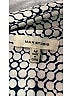 Max Studio 100% Polyester Houndstooth Silver Blue Short Sleeve Blouse Size M - photo 7