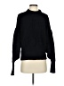 Just Solid Black Turtleneck Sweater Size S - photo 1