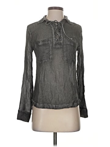 Rock & Republic Long Sleeve Blouse (view 1)