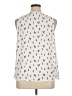Maurices 100% Polyester Ivory Sleeveless Blouse Size XL - photo 2