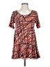 Lularoe Aztec Or Tribal Print Orange Short Sleeve T-Shirt Size XXS - photo 1