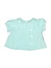 Assorted Brands Teal Short Sleeve Blouse 0-3 MO / 3 MO - photo 1