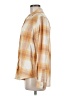 Weatherproof Plaid Orange Long Sleeve Button-Down Shirt Size M - photo 5