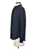 J.Crew 100% Polyester Polka Dots Blue Long Sleeve Blouse Size XXS - photo 5