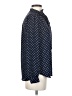 J.Crew 100% Polyester Polka Dots Blue Long Sleeve Blouse Size XXS - photo 4