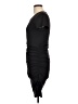 Babaton Solid Black Casual Dress Size L - photo 5