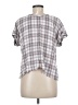 Cloth & Stone 100% Rayon White Short Sleeve Blouse Size M - photo 2