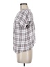 Cloth & Stone 100% Rayon White Short Sleeve Blouse Size M - photo 5