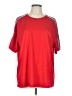 PBX Pro 100% Polyester Color Block Red Active T-Shirt Size L - photo 1