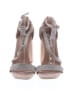 Steve Madden 100% Leather Gray Tan Heels Size 8 1/2 - photo 2