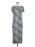 ASOS Animal Print Silver Casual Dress Size 8 - photo 1