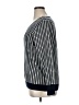 Worthington Checkered-gingham Blue Pullover Sweater Size 1X - photo 5