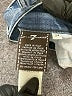 7 For All Mankind Hearts Blue Jeans Size 24 waist - photo 5