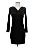 Vince Camuto Solid Black Cocktail Dress Size XS - photo 1