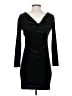Vince Camuto Solid Black Cocktail Dress Size XS - photo 2