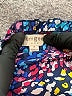Umgee 100% Polyester Animal Print Blue Short Sleeve Blouse Size S - photo 7