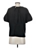 French Connection 100% Polyester Black Short Sleeve Top Size XS - photo 2