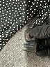 Lulus Polka Dots Black Long Sleeve Blouse Size S - photo 8