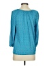 MICHAEL Michael Kors Teal 3/4 Sleeve Blouse Size S - photo 2