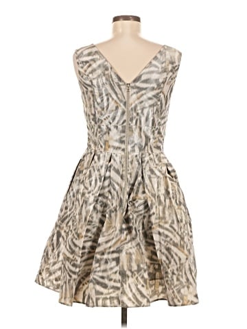 Pink Tartan Cocktail Dress (view 2)