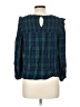 Vineyard Vines Green 3/4 Sleeve Blouse Size L - photo 2