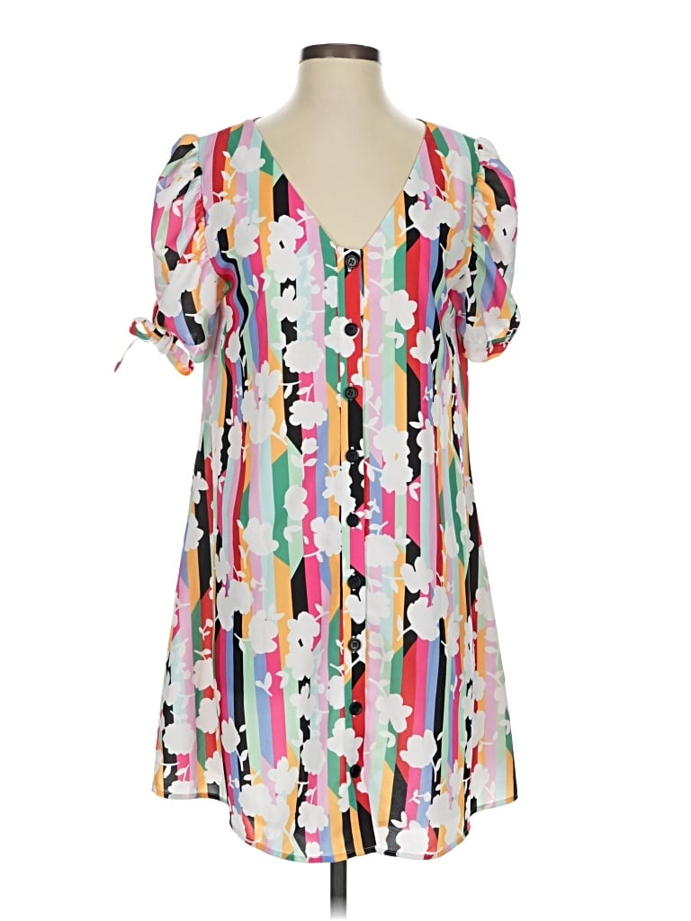 Pre-owned Crosby By Mollie Burch Casual Dress In White