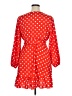Unbranded 100% Polyester Polka Dots Red Casual Dress Size 0X - photo 2