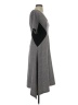 Donna Morgan Argyle Gray Casual Dress Size 2 - photo 4