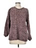 Preswick & Moore Tweed Burgundy Pullover Sweater Size M - photo 1