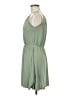 Alya Solid Green Casual Dress Size M - photo 5