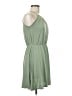 Alya Solid Green Casual Dress Size M - photo 4